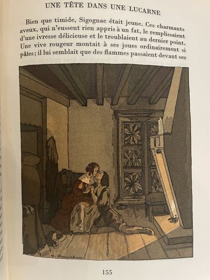 null TOUCHET. GAUTIER (Théophile). Le capitaine Fracasse. Paris, éditions du Rameau...