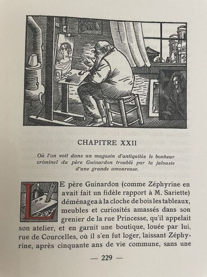 null SIMÉON. FRANCE (Anatole). La révolte des anges. Paris, Mornay (Les Beaux livres,...