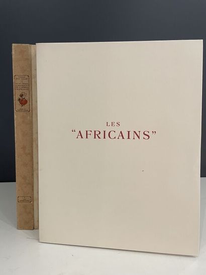 null [Militaria]. LAJOUX. MAC ORLAN (Pierre). The "Africans". The picturesque and...