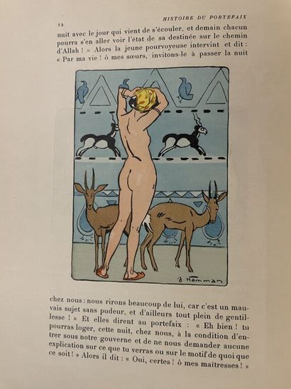 null [Erotica]. Réunion de 10 ouvrages illustrés.

- HÉMARD. RÉTIF DE LA BRETONNE....