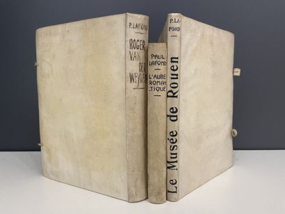 null LAFOND (Paul). Réunion de 3 ouvrages de Paul Lafond (Rouen, 1847 - Pau, 1918,...