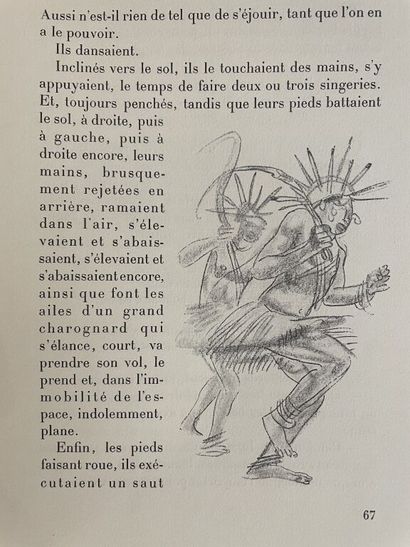 null IACOVLEFF. MARAN (René). Batouala. Paris, Mornay, 1928. Small in-4 paperback,...