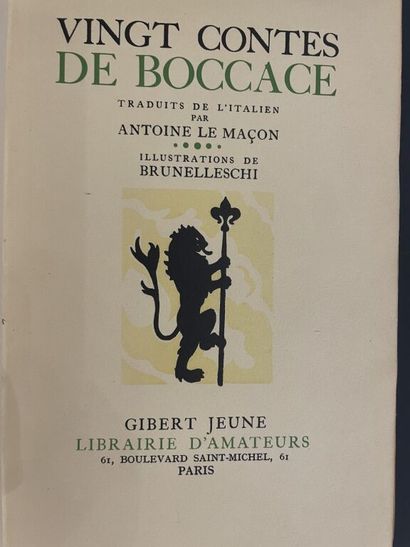 null [Erotica]. Collection of 10 illustrated books.

- HÉMARD. RETIF DE LA BRETONNE....