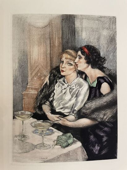 null BÉCAT. BRANTÔME. La vie des dames galantes. Paris, éditions Athêna, 1948. Deux...