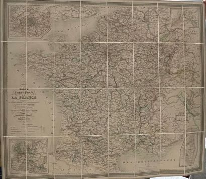 null [Maps and plans]. Set of 18 engraved maps, late 19th - early 20th centuries....