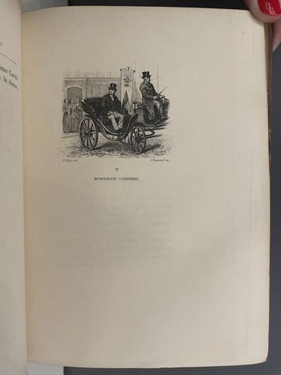 null MAS. HALÉVY (Ludovic). The Cardinal family. Paris, Calmann Lévy, 1883. Small...