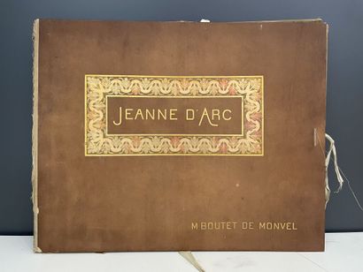 null BOUTET DE MONVEL (Maurice). Jeanne d'Arc. Paris, Plon-Nourrit & Cie, s.d. [1896]....