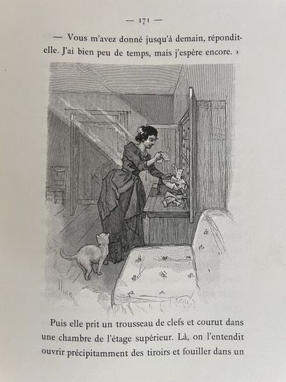 null VIERGE. MÉRIMÉE (Prosper). Colomba. Paris, Carteret, 1904. In-8, demi-maroquin...