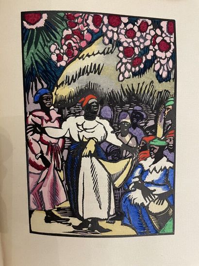 null FALKÉ. CHADOURNE (Louis). Le pot au noir. Scenes and figures from the tropics....