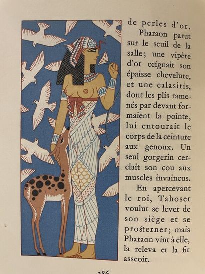 null BARBIER. GAUTIER (Théophile). Le roman de la momie. Paris, Mornay (Les Beaux...