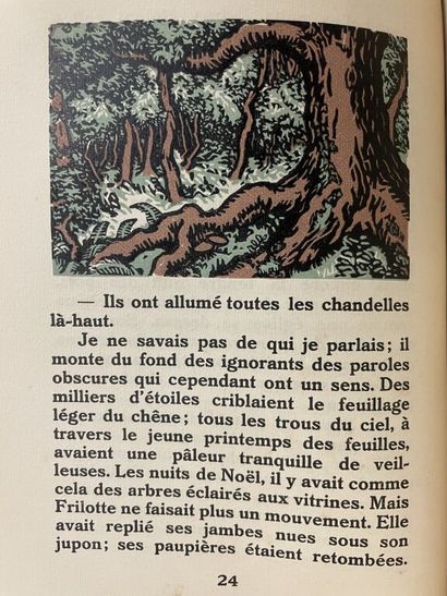 null BARTHÉLEMY. LEMONNIER (Camille). Au coeur frais de la forêt. Paris, Mornay,...