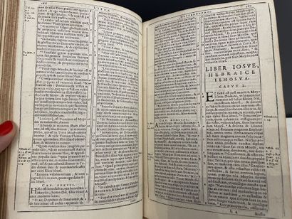 null [Bible. Latin. 1608]. Biblia sacra vulgatae Editionis Sixti V pont. Max. iussu...