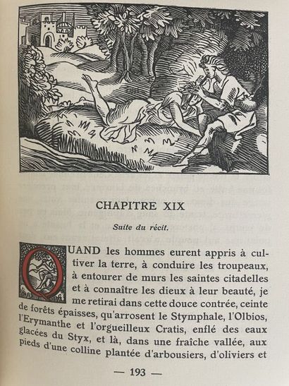 null SIMÉON. FRANCE (Anatole). La révolte des anges. Paris, Mornay (Les beaux livres,...