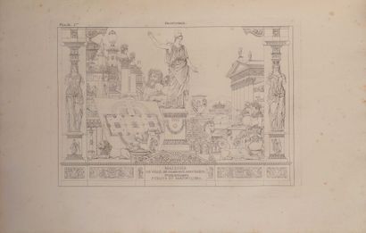 null NORMAND (Charles). Recueil varié de plans et de façades de maisons de ville...