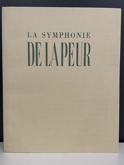 null BOFA (Gus). The symphony of fear. Paris, l'artisan du livre, 1937. In-4 paperback,...