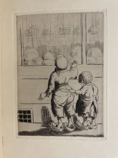 null NICK. DOFF (Neel). Days of famine and distress. Paris, Mornay, 1927. In-8 square,...