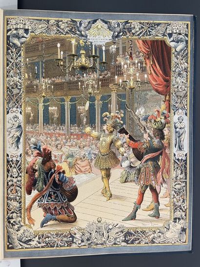 null [Illustrated historical album]. LELOIR. TOUDOUZE (Gustave) Le Roy Soleil. Paris,...
