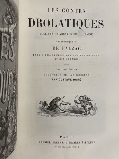 null DORÉ. BALZAC. The funny tales colligez ez abbayes of Touraine. Fifth edition...