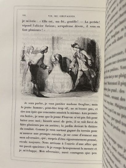 null LOUVET DE COUVRAY (Jean-Baptiste). Les aventures du chevalier de Faublas. Paris,...