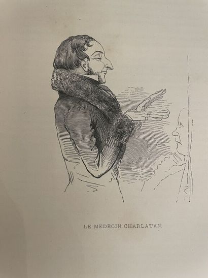 null GAVARNI. MEADOUS. ANGLAIS (LES) PEINTS par eux-mêmes. Paris, L. Curmer, 1840...