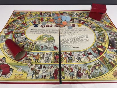 null Game of the goose. 

Éditions Sté Fse Paris. 

Cardboard game box, containing...