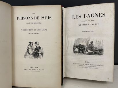 null [Prisons]. ALHOY (Maurice), LURINE (Louis). The prisons of Paris. History, types,...