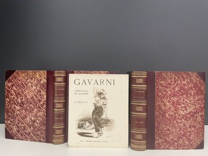 null GAVARNI. - LEMOISNE (P.-A.). Romantic life and art. Gavarni painter and lithographer....