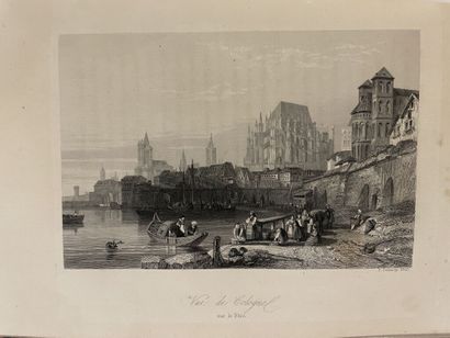 null JANIN (Jules). Voyage en Italie. Paris, Bourdin, [1842]. Grand in-8, [1] f....