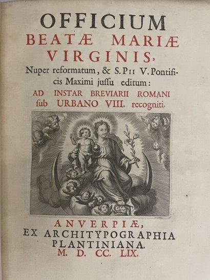 null [Bible, Old Testament, Psalms (Latin-French), 1725.] Le Pseautier de David,...