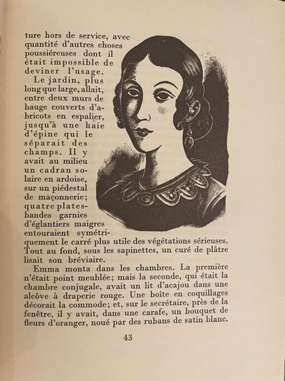 null FLAUBERT (Gustave). Madame Bovary. Paris, Mornay (Les beaux livres, 53), 1930....