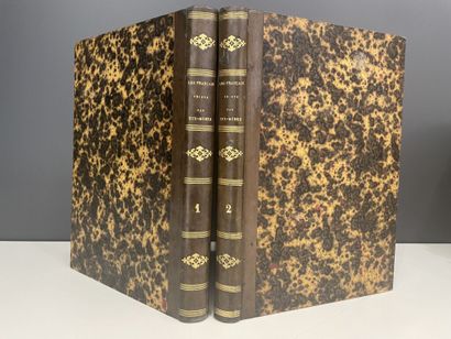 null GAVARNI. FRENCH (THE) painted by themselves. Paris, Furne, 1853. 2 vols. in-8,...