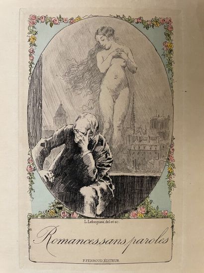 null [FERROUD]. ROCHEGROSSE. BAUDELAIRE (Charles). Les fleurs du mal. Paris, Libr....