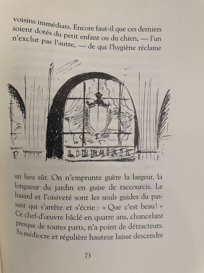 null [Colette]. HUYSMANS (Joris-Karl). En route. Paris, Sauret, 1954. In-8, paperback,...