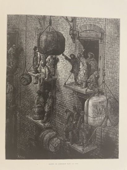 null DORÉ. ENAULT (Louis). Londres. Paris, Hachette, 1876. Grand in-4, demi-chagrin...