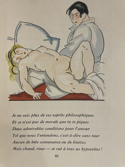null [Erotica]. Réunion de 10 ouvrages illustrés.

- HÉMARD. RÉTIF DE LA BRETONNE....