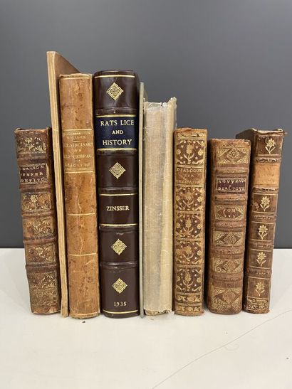 null [Varia]. Lot de 9 volumes anciens et modernes :



- [HÉBRARD (Pierre)]. Caminologie...