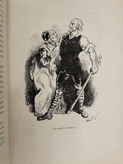 null BURNAND. DAUDET (Alphonse). Contes choisis. Paris, Librairie des Bibliophiles...