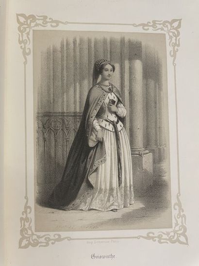 null [Histoire illustrée]. FROISSART (Jehan). Les chroniques. Paris, Hachette, 1881....