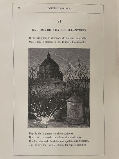 null HUGO (Victor). Réunion d'éditions populaires illustrées, dont cinq ouvrages...