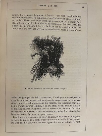 null VIERGE. HUGO (Victor). L'homme qui rit. Paris, Librairie illustrée (coll. Bibl....