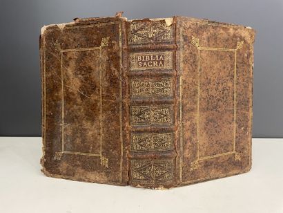 null [Bible. Latin. 1608]. Biblia sacra vulgatae Editionis Sixti V pont. Max. iussu...