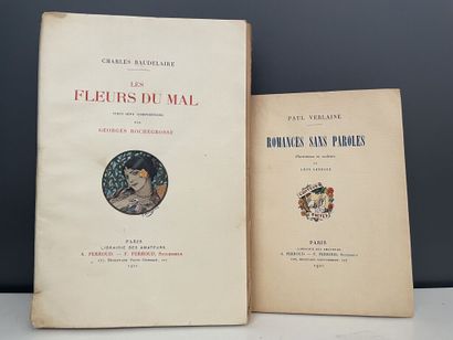 null [FERROUD]. ROCHEGROSSE. BAUDELAIRE (Charles). Les fleurs du mal. Paris, Libr....