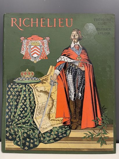 null [Album historique illustré]. LELOIR. CAHU (Théodore). Richelieu. Paris, Combet...