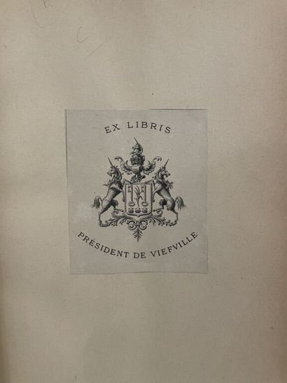 null GRANDVILLE. Cent proverbes, par Grandville et par [Trois têtes dans un bonnet]....