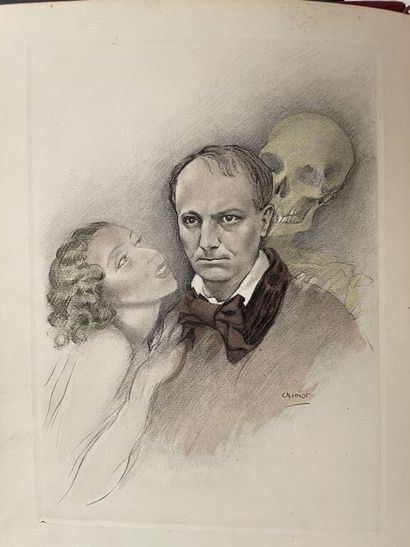 null CHIMOT. BAUDELAIRE (Charles). The Flowers of Evil. Condemned pieces and the...
