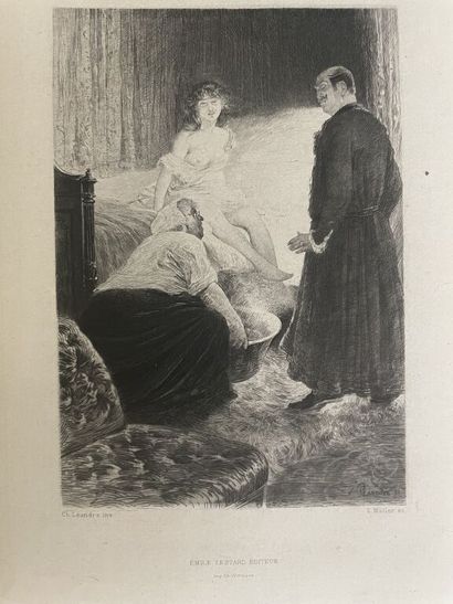 null LÉANDRE. HALÉVY (Ludovic). La famille Cardinal. Paris, Émile Testard, 1893....