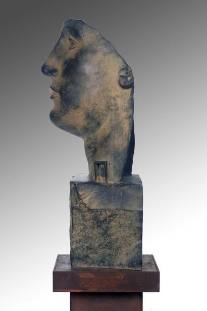  . Igor MITORAJ (1944-2014) 
Tindaro, Frère d'Icare, 1991. 
Sculpture en bronze à...