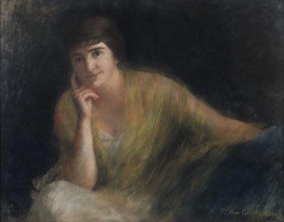 null Pierre CARRIER-BELLEUSE (1851-1932)

Portrait de jeune femme accoudée à une...