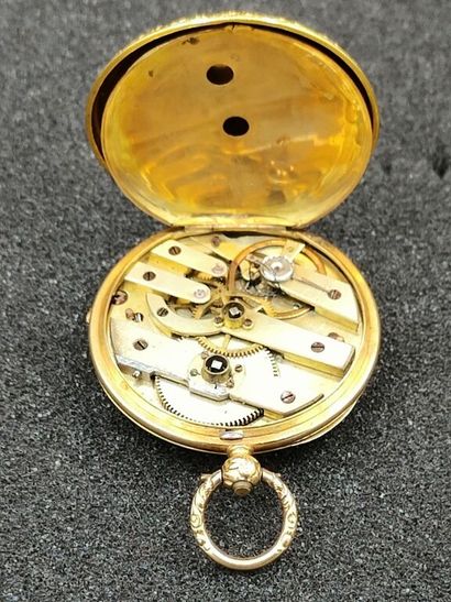 null MOVADO.

MONTRE bracelet d'homme, boîtier en or jaune 750 mm (18K) français,...