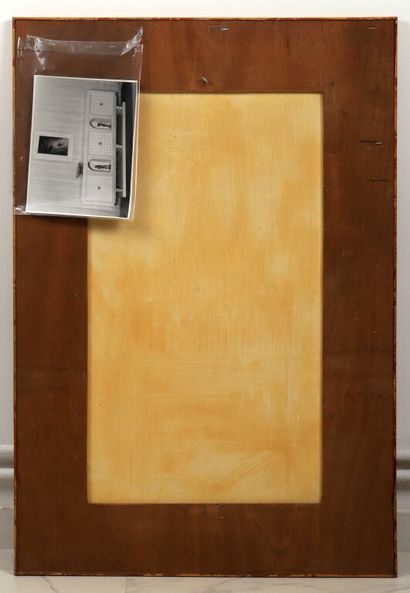 null André MARGAT (1903-1999)

Panneau rectangulaire en laque polychrome à décor...